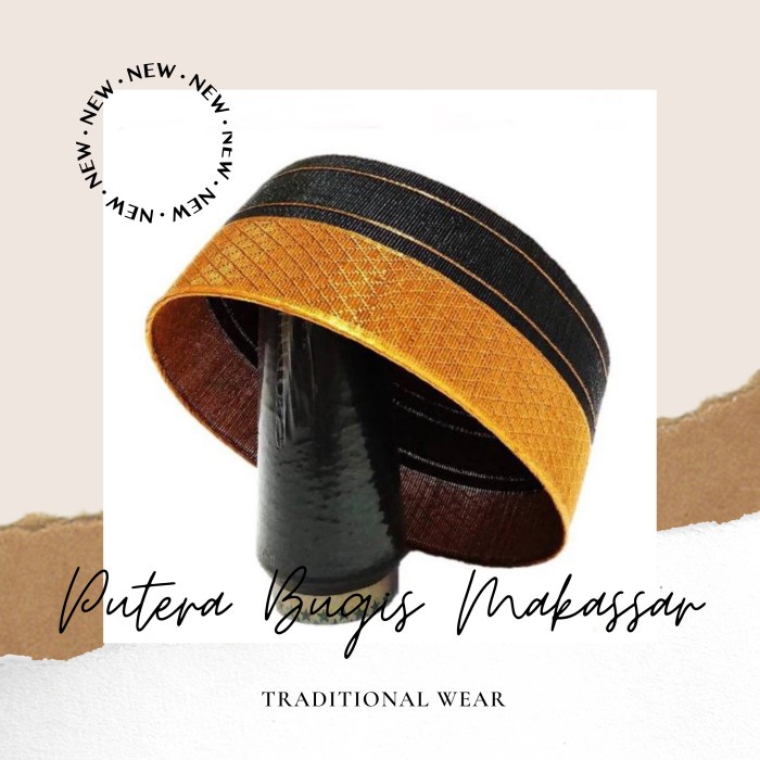 {FamilyStore} Peci bugis  songkok bugis songkok makassar songkok guru Diskon