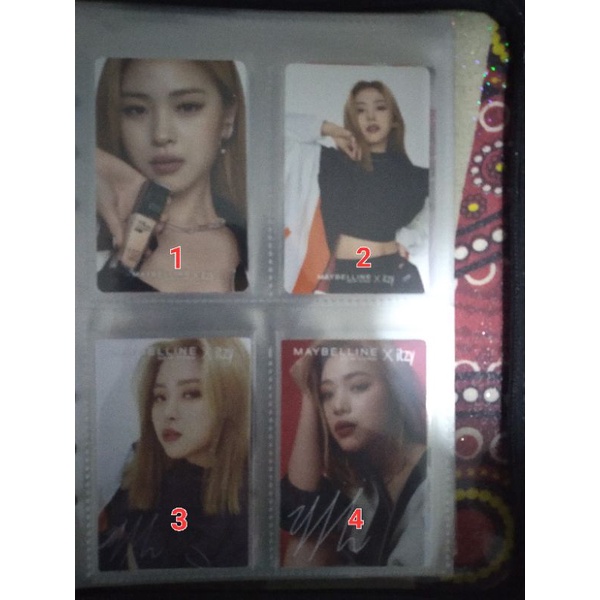 [OFFICIAL] RYUJIN MAYBELLINE PHOTOCARD