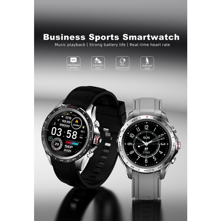 37 NORTH EDGE NL10 Bluetooth Smartwatch Healthy Tracker Waterproof IP67