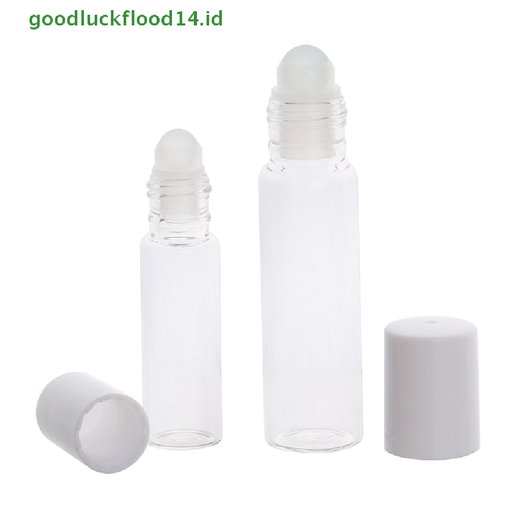 [GOOGFOUR] Botol Rol 5ml/10ml Botol Kaca Kosmetik Kosong Isi Ulang [TOP]