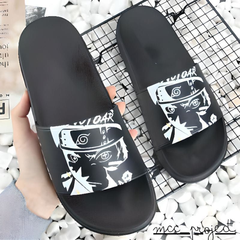 Sandal Slip-on Pria Wanita Uniseks Anime Naruto