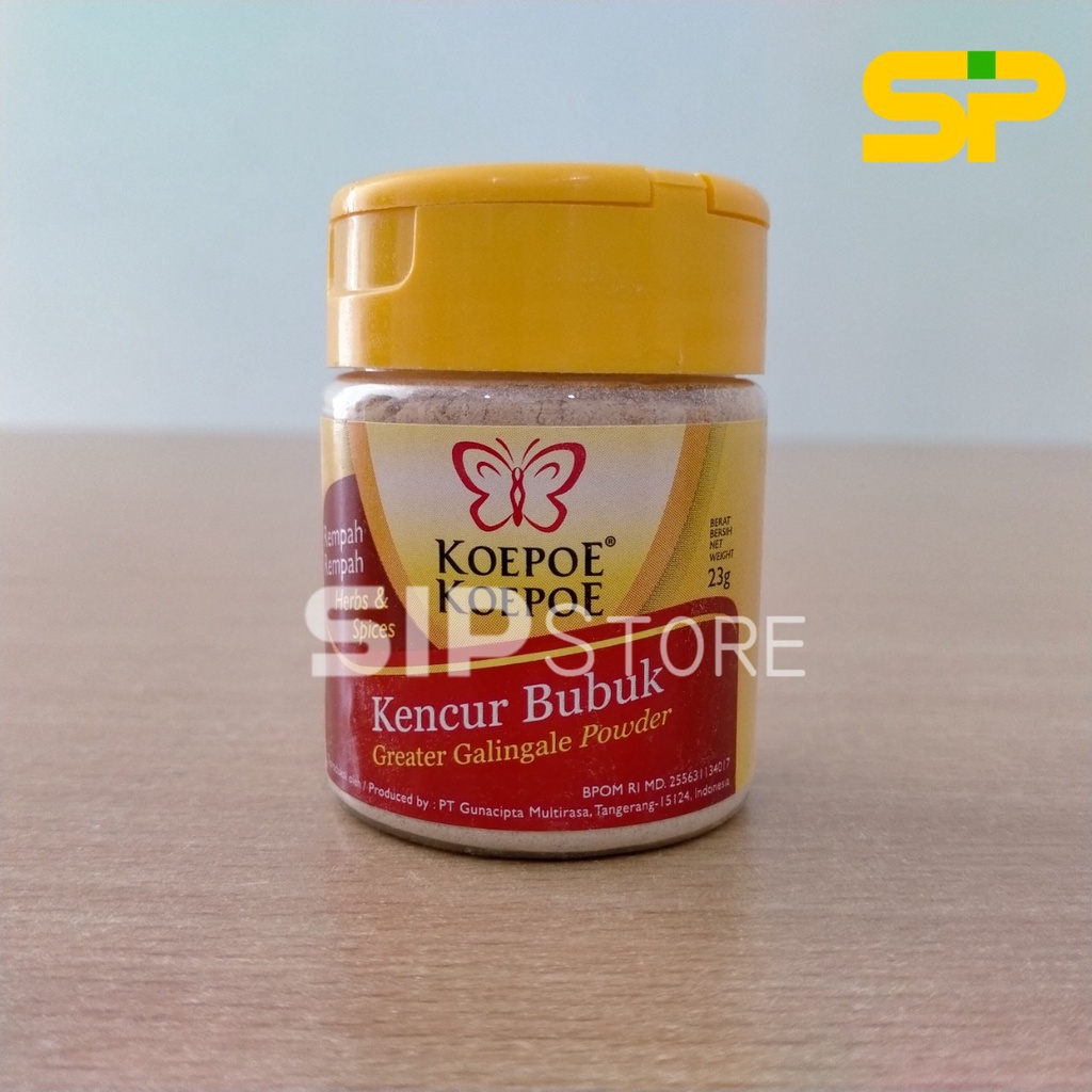 KENCUR BUBUK Koepoe Koepoe 23gr / Rempah Bubuk Kencur 23 gr