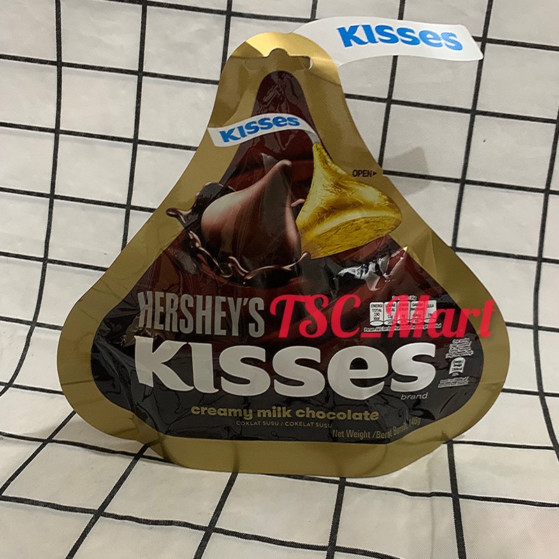 

Cokelat Hershey Kisses Creamy Milk Chocolate 146gr / Kisses / Hersheys / Hershey's / Coklat / Cokelat / chocolate