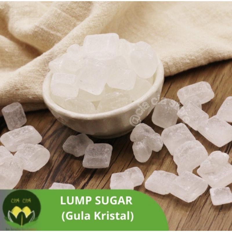 

gula batu kristal / lump sugar import 500gr