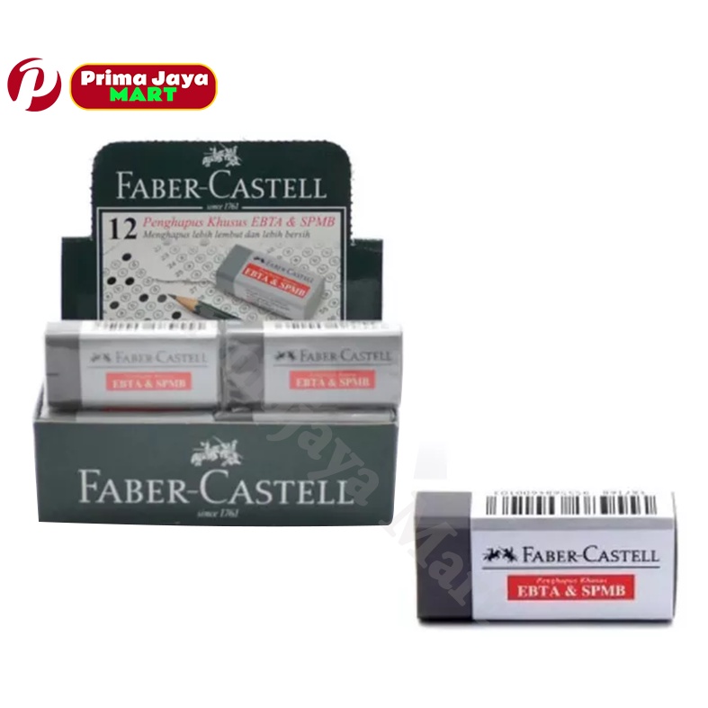 

PENGHAPUS ERASER FABER CASTELL ABU ABU KHUSUS EBTA ( PACK )