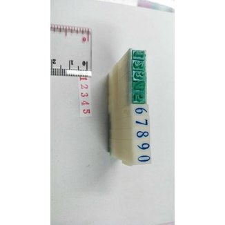 

Terlaris Stempel Angka 0 sd 9 uk 4 mm Printing Kit Termurah