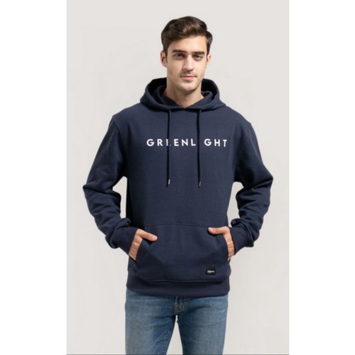 Hoodie Greenlight Black / Navy Original