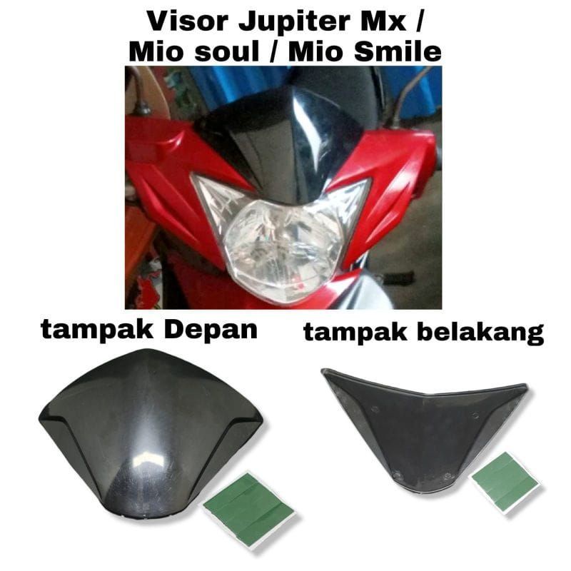 VISOR ANTI PECAH JUPITER MX JUPITER Z MIO SMILE PNP PLUS DOUBLE TIP