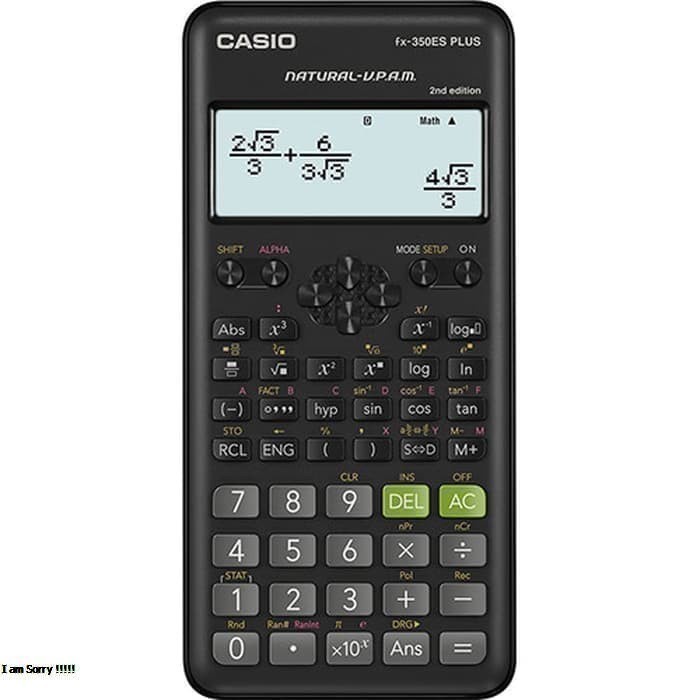 

TERBAIK Kalkulator Scientific Casio FX 991 ID Plus Original