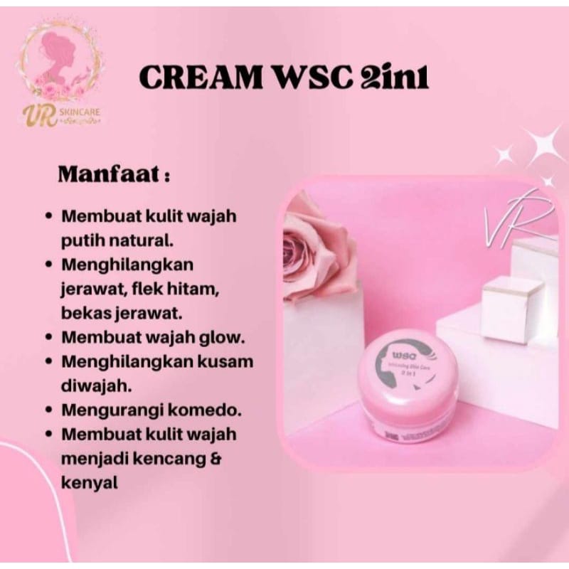 Cream WSC ORIGINAL BPOM