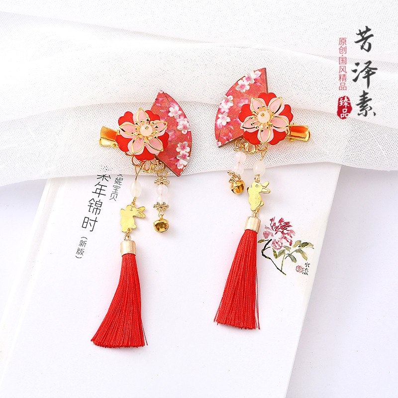 Jepit Imlek / Jepit Rambut Imlek / Bando Imlek Sincia CNY / Jepit Sincia Anak / Jepitan Imlek