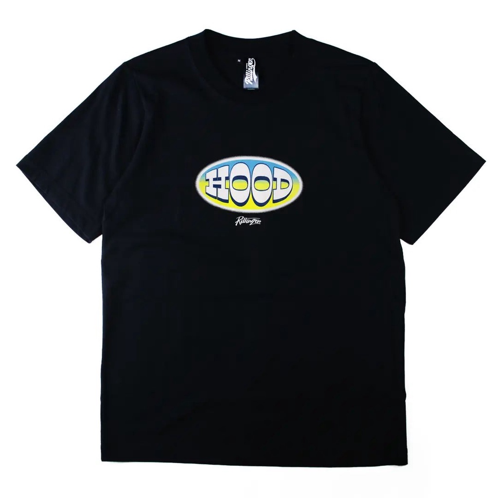 Rillingen - Tshirt OUVAL / Black | Kaos Distro Pria | Tshirt Pria Wanita | Kaos Unisex