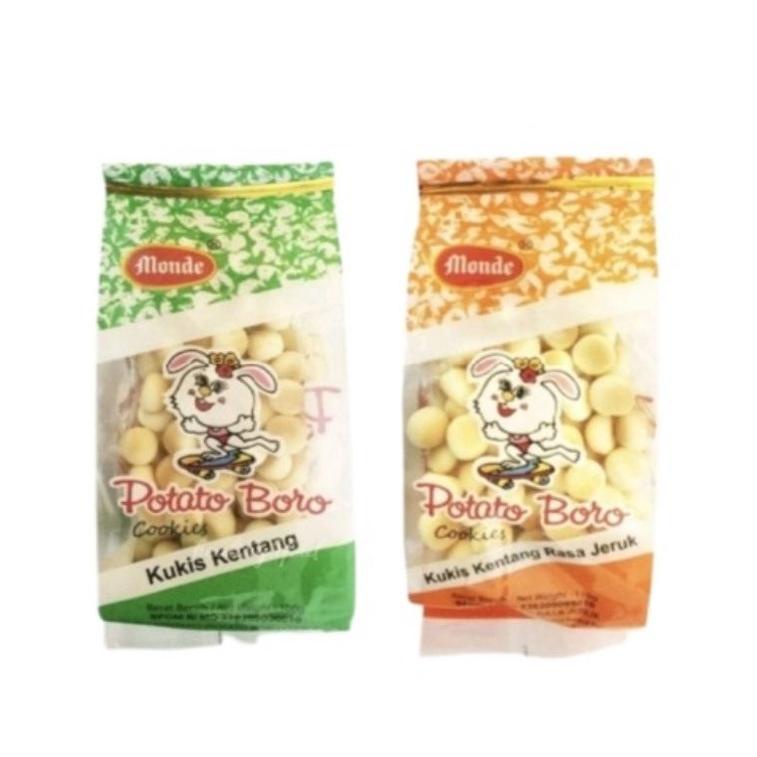 

[KODE PRODUK TVV0N9277] Monde Potato Boro Kukis Kentang 110gram 110 gram All Variant Green Orange