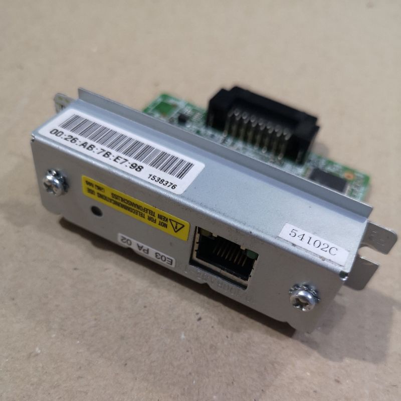 Card LAN Epson TM-U220 TMU230 TM590 TM-T88IV TMT-88V TM-T81 TM-T82 Interface TM-U220A TM-U220B U220P