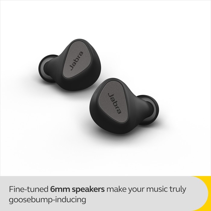 Jabra Elite 5 True Wireless Earbuds with Hybrid ANC - Garansi Resmi 2 Tahun Axindo