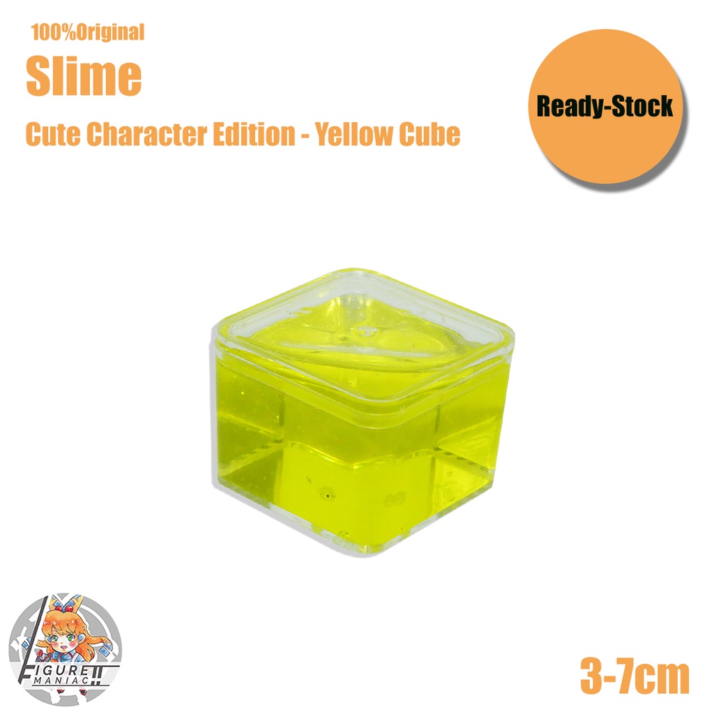 Mainan Anak - Slime CUBE Kotak Mini Cute Edition Import Premium Slime Lucu Cute Slime Aman Crystal Mud Galaxy Mud