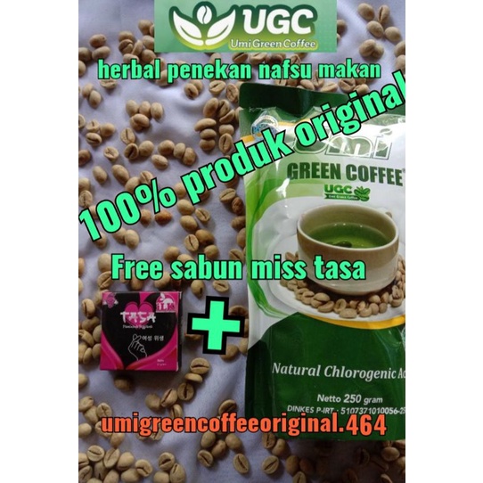 

UGC UMI GREEN COFFEE FREE TASA (Sabun Kewanitaan)