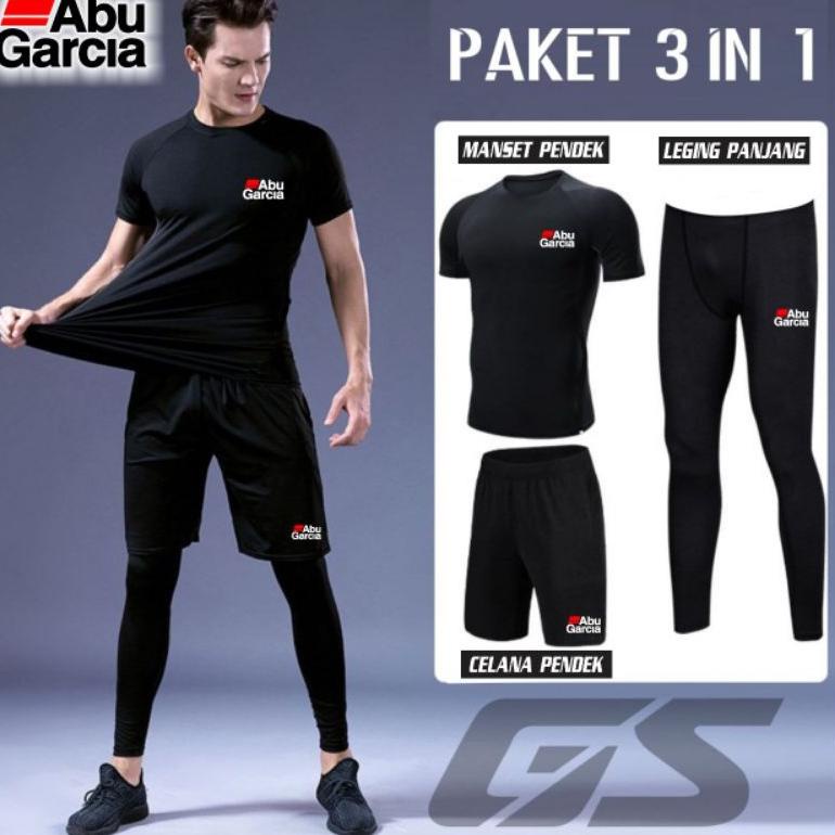 ㄴ Setelan Baju dan celana mancing murah pakaian gowes unisex (pria wanita) す