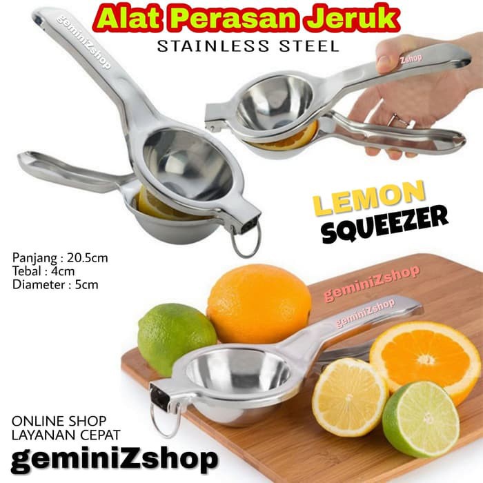 COD SM88  Perasan Lemon / Pesaran Jeruk / Alat Pemeras Stainless Steel