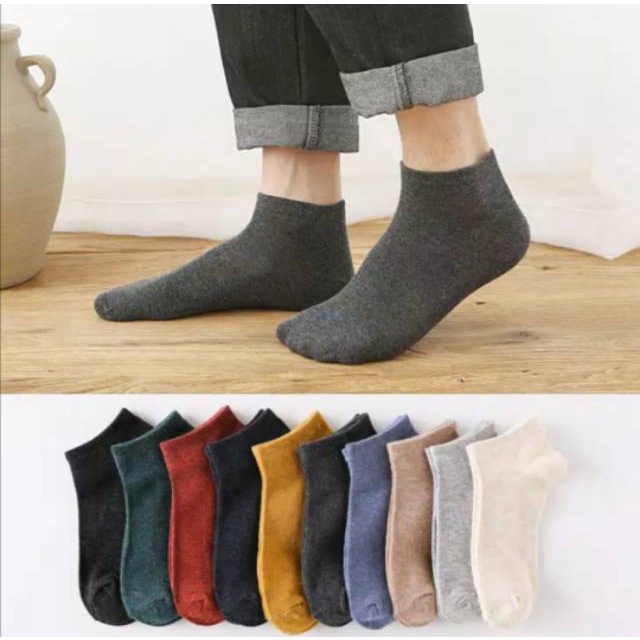 IL - Kaos Kaki Polos Pria Wanita Semata Kaki | kaus kaki pria pendek | kaos kaki pendek NC