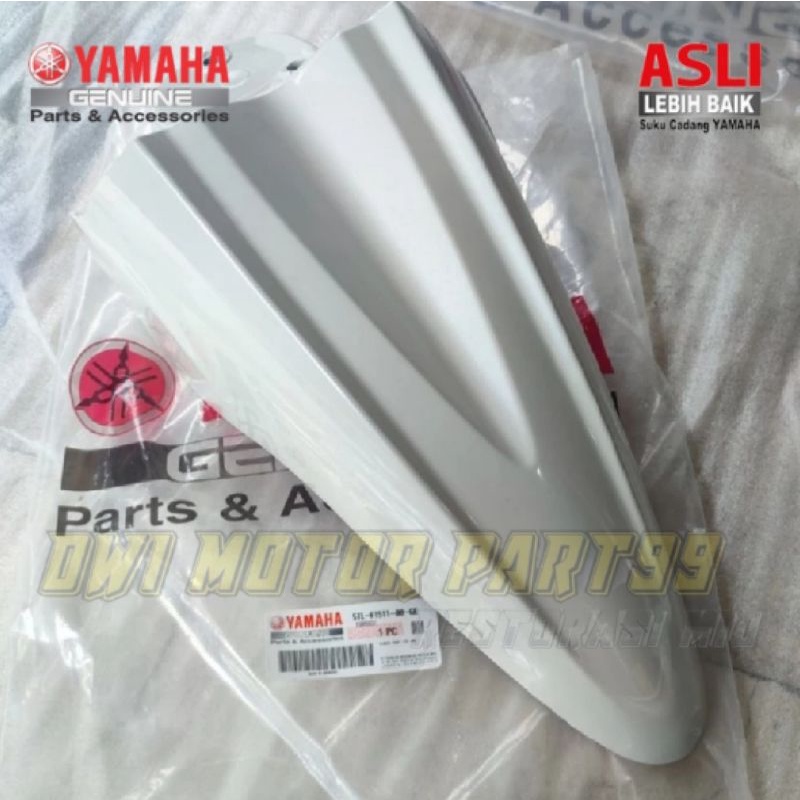SPAKBOR DEPAN MIO SPORTY 5TL PUTIH GE ORIGINAL ORI YAMAHA