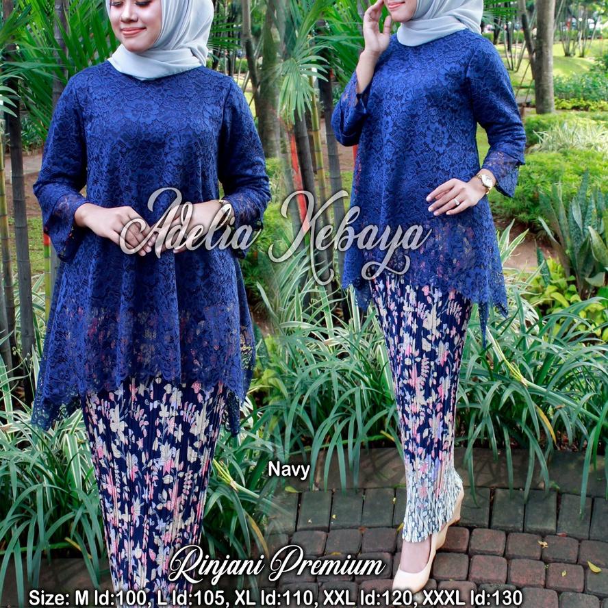 Quality Control✅ADE> KEBAYA BRUKAT JUMBO ! SET KEBAYA RINJANI BRUKAT MODERN - MODEL KEBAYA BRUKAT KE