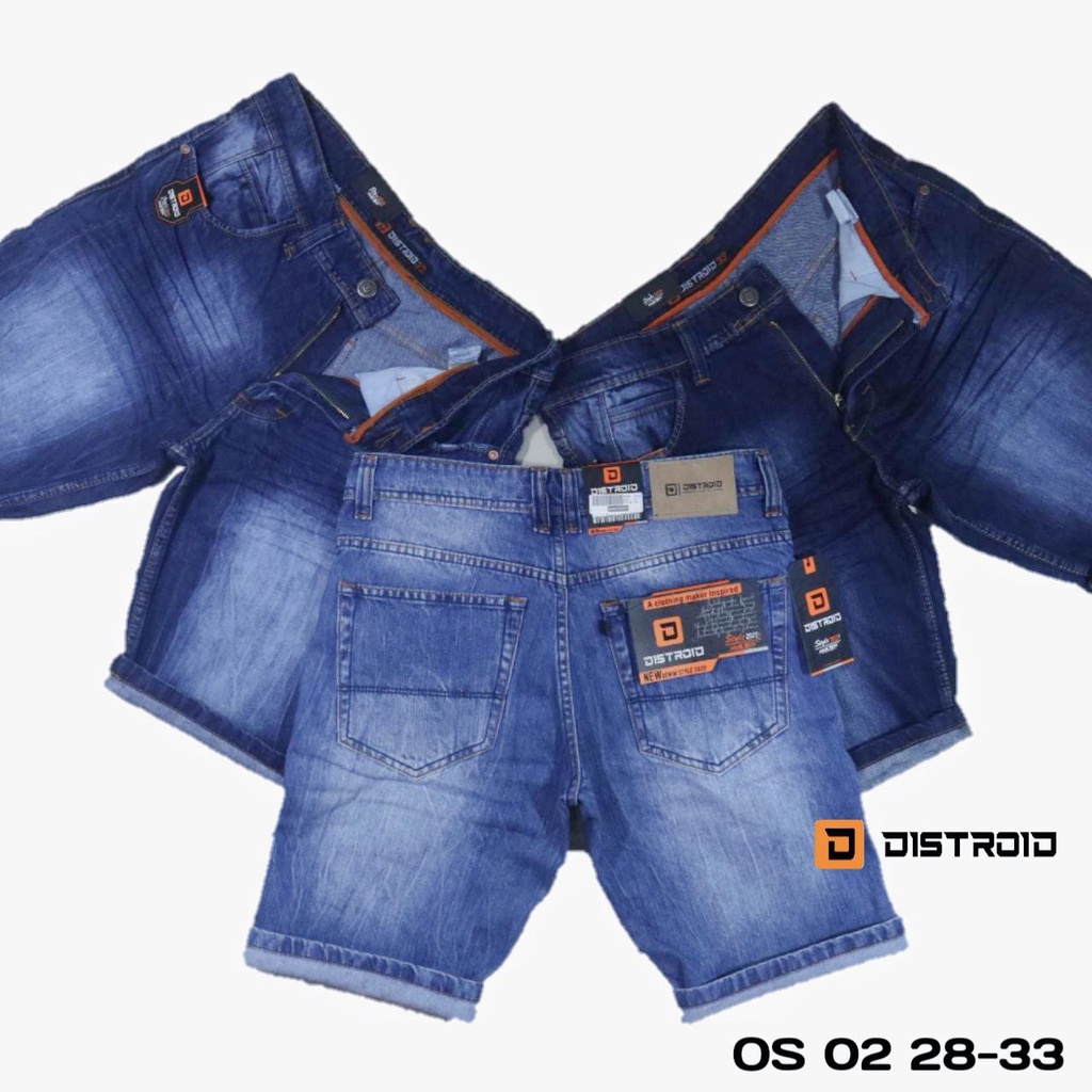 Celana Jeans Pendek pria Premium