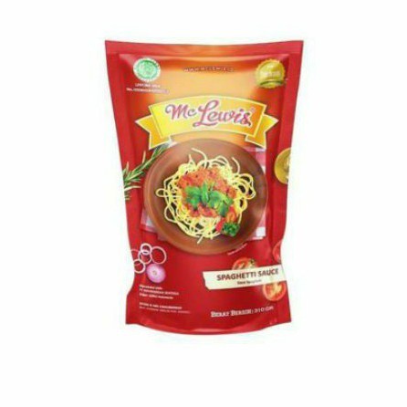 Mc Lewis Spaghetti Sauce 310gr Saus Spageti