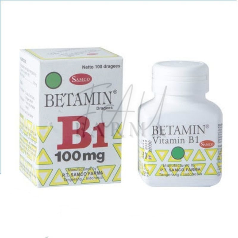 Betamin Vitamin B1 100 mg / 100 tablet