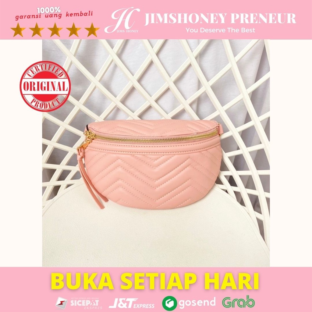 TAS WANITA TAS SELEMPANG WANITA IMPORT SLING BAG - Jimshoney Mirae Bag