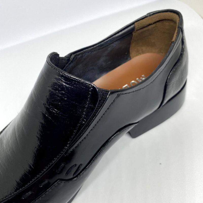 Mubeng Sepatu Formal Slip On Pantofel Pria Kulit Asli