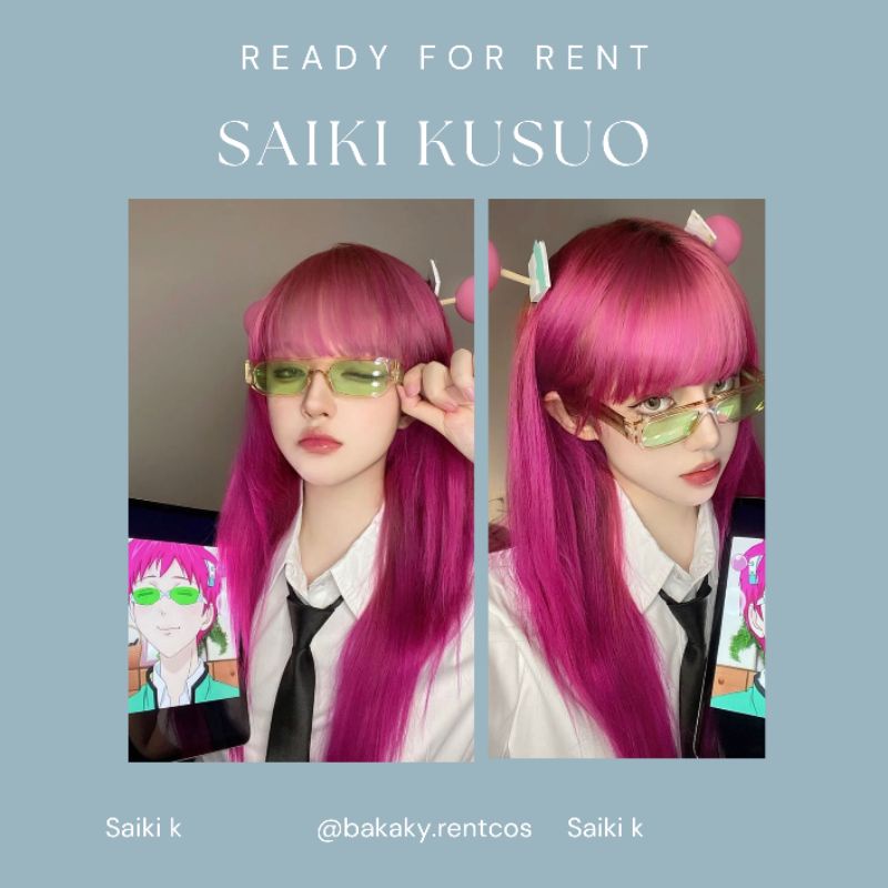 rental cosplay Saiki k fem ver