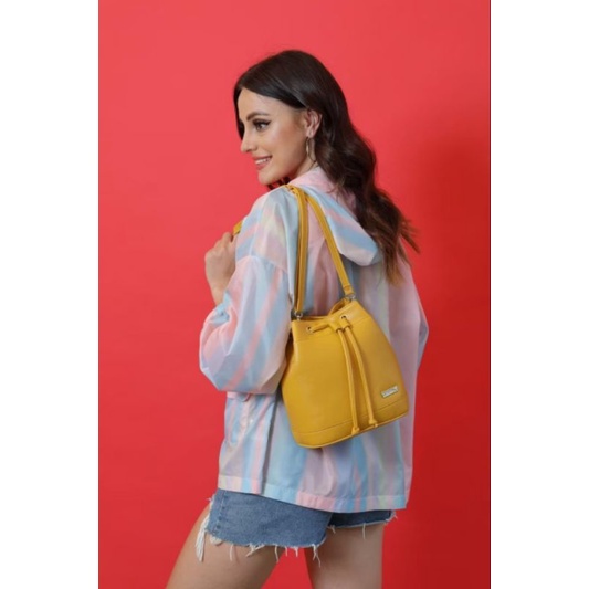 JIMS HONEY CALLY BACKPACK ORI TAS RANSEL SELEMPANG 2IN1 IMPOR FASHION CEWEK KOREA MULTIFUNGSI SLING