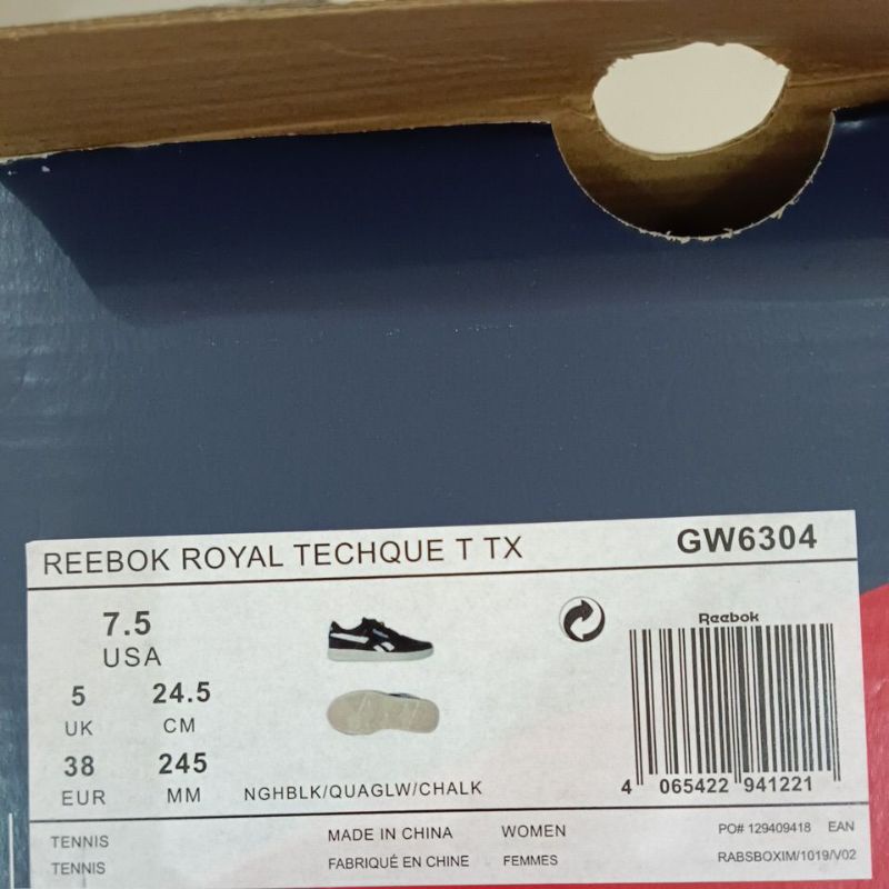 Sepatu Reebok Royal Techque T TX GW6304