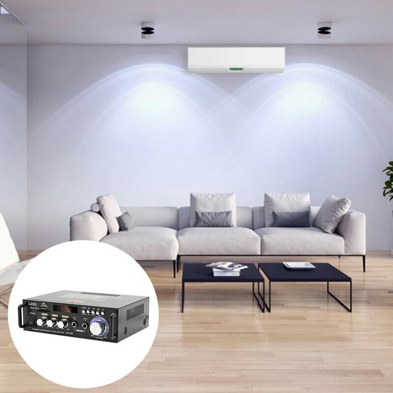 TaffWare Bluetooth Audio Amplifier Karaoke Home Theater FM Radio 600W - AV-298BT-A