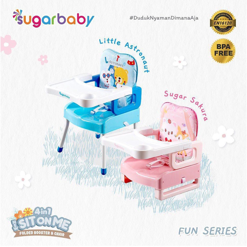 Sugarbaby 4in1 Sit On Me Booster Seat