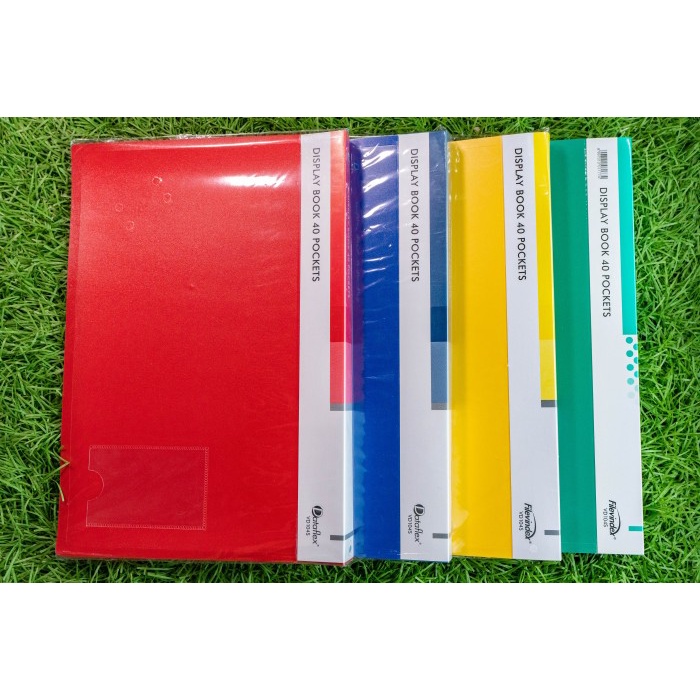 

Holder Dataflex Map Dokumen Folio - Display Book / Clear Holder 40 Pockets F4