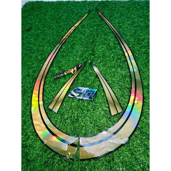 STRIPING SCOOPY KARBU LIS ORI FULL HOLOGRAM