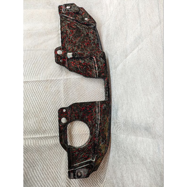 cover tutup radiator brio carbon forged carbon fiber carbon kevlar