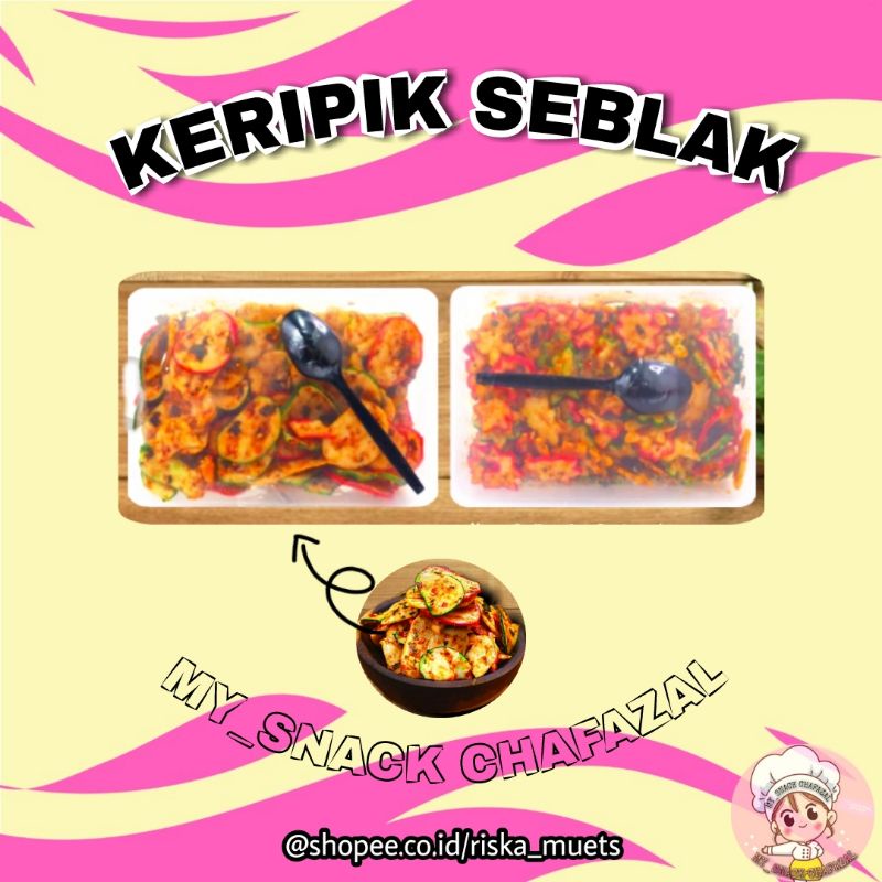 Jual Keripik Seblak Kerupuk Seblak Krupuk Seblak Pedas Daun Jeruk