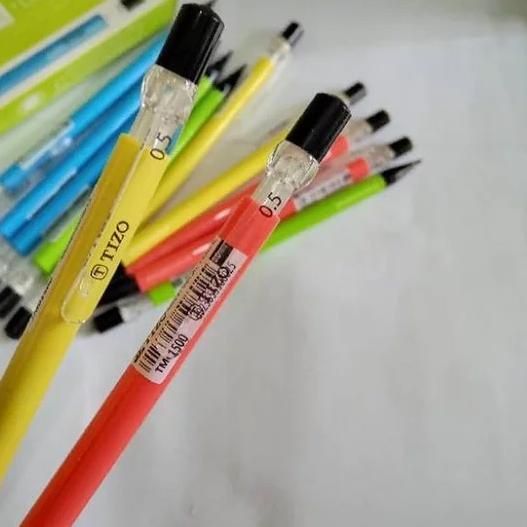 

⇹ SELUSIN ( 12 PCS ) Pensil Mekanik Kecil Tizo TM01500 0.5 mm Pensil Isi Ulang Tizo 0.5mm ォ