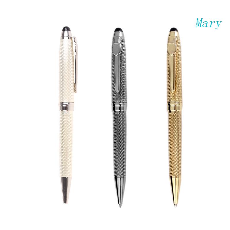 Mary 1.0mm Luxury Twist Ballpoint Pen Tanda Tangan Bisnis Rollerball Kantor Bisnis S