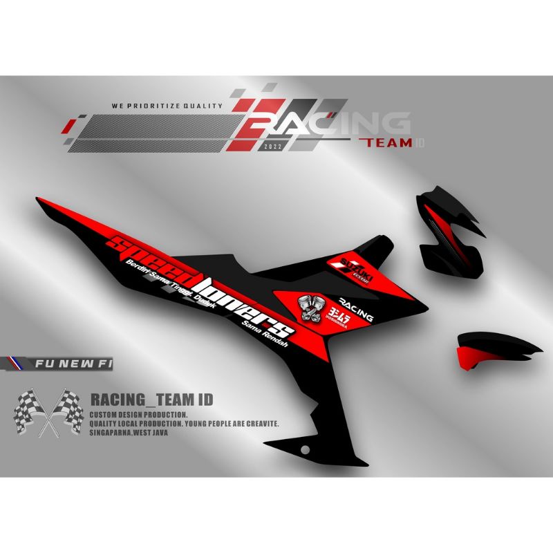 Jual STRIPING SATRIA FU INJEKSI - FU FI VARIASI RAIDER 150