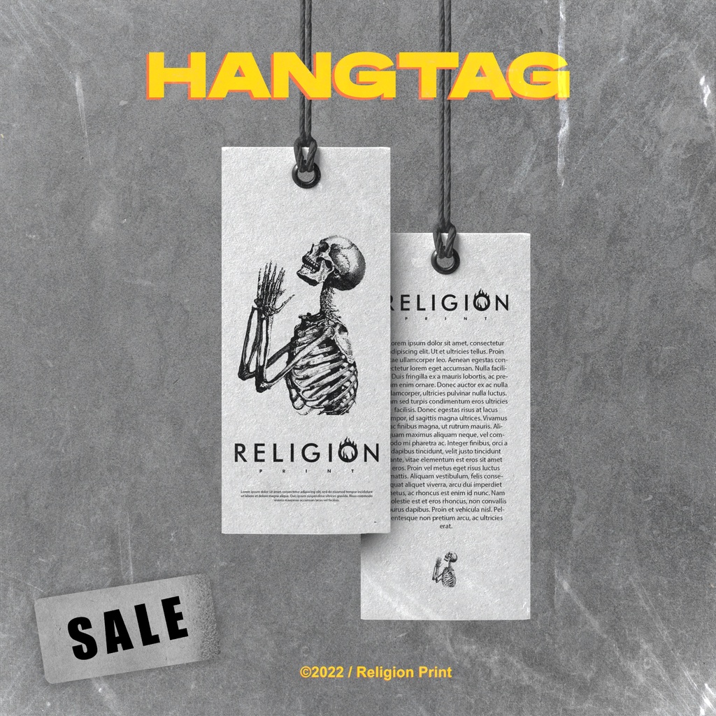 

Label Hangtag Baju / Hang Tag Baju / Hang Tag Custom / Hang Tag Premium