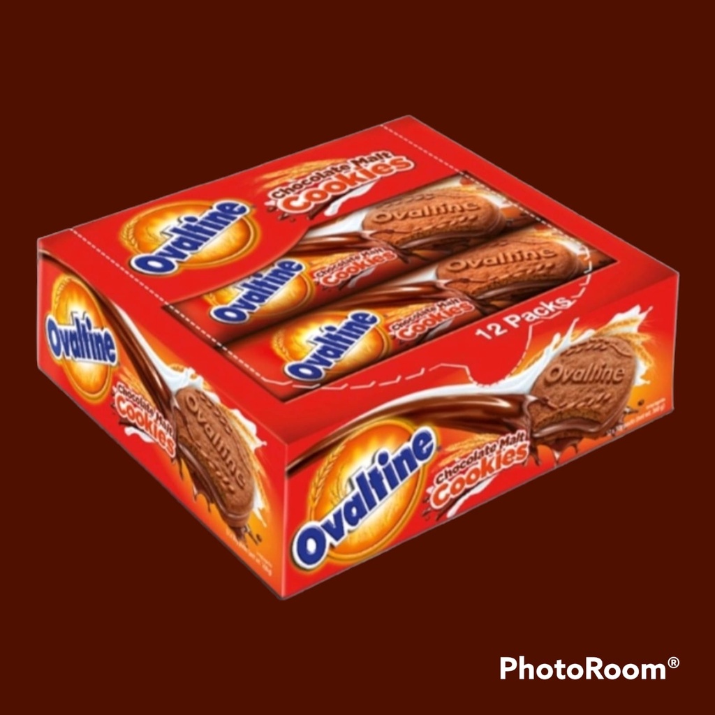 Ovaltine Cookies Chocolate Malt | 12 @ 30 gr