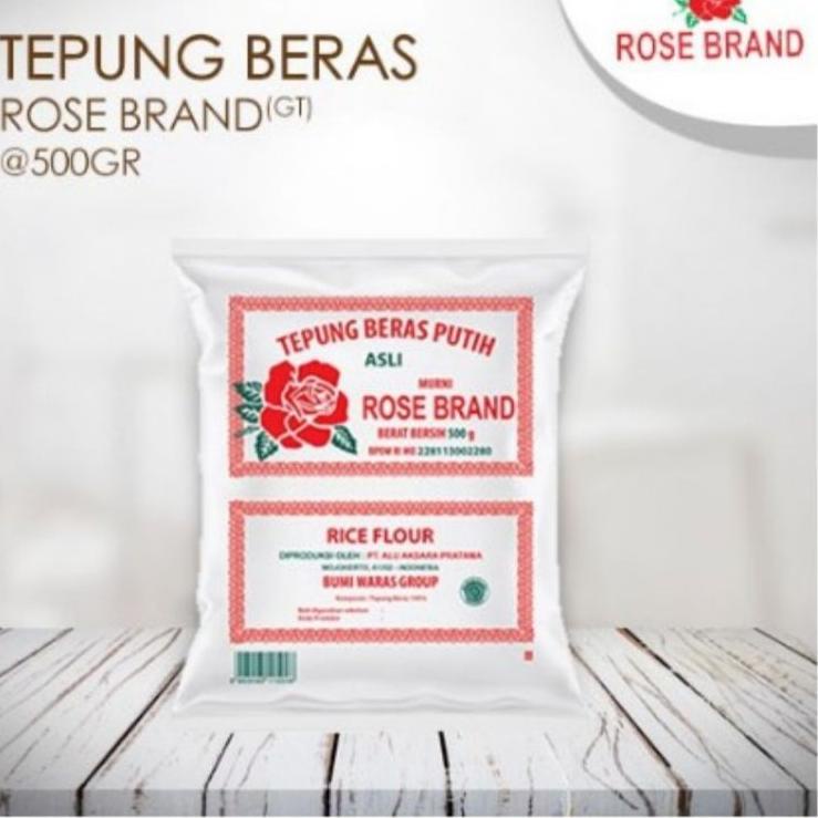 

☟ Tepung Beras Rose brand 500gr gram ㍿