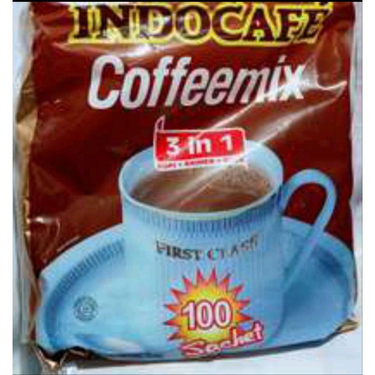 

Indocafe Coffeemix 3 in 1 100Pcs