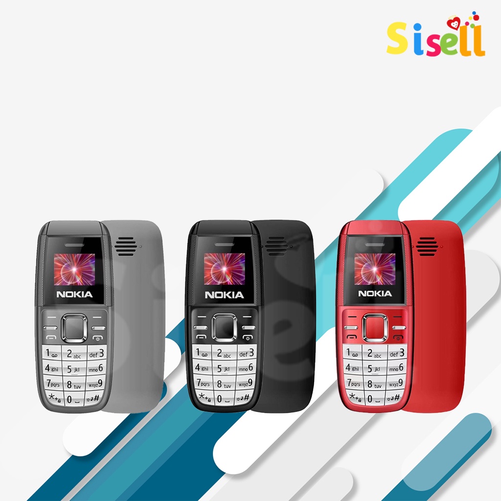 NOKIA BM200 HP NOKIA 105 2017 Mini DUAL SIM Bisa Bahasa Indonesia