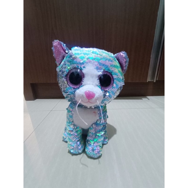 sequins cat doll Ty