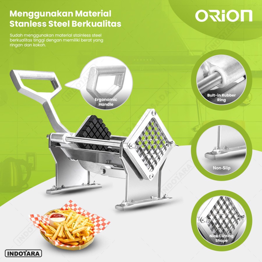 Alat Pemotong Kentang / Manual Potato Cutter Orion - PC1358